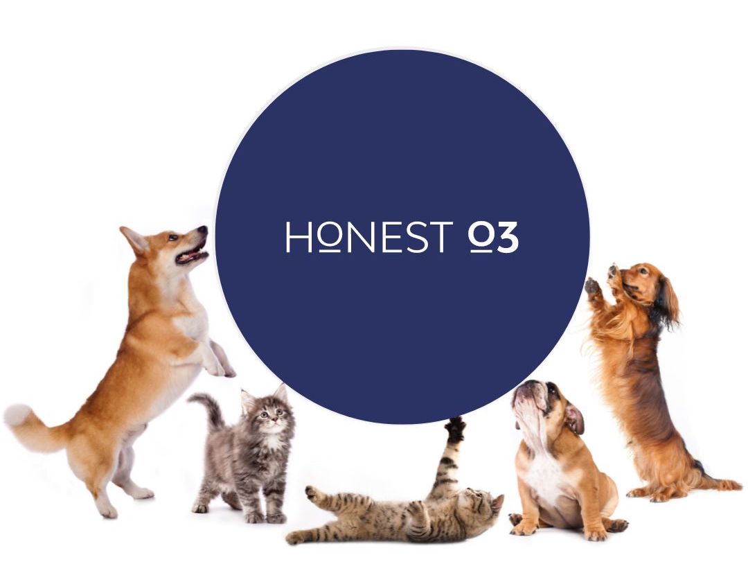 Honest O3 pet products in Action HK Shop